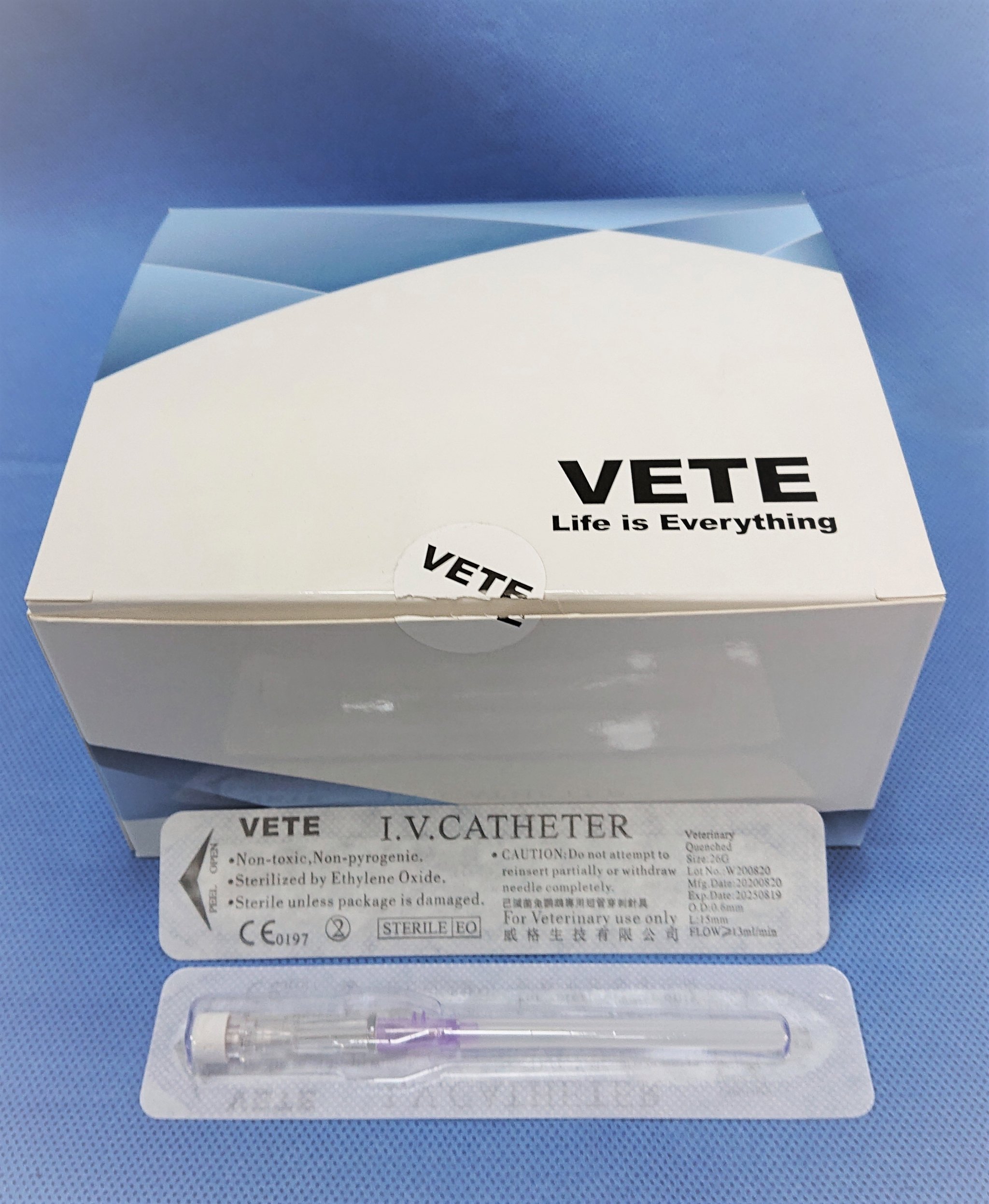 I.V. CATHETER 26G 動物專用留置針- 產品介紹| 國晉儀器有限公司| 醫療器材